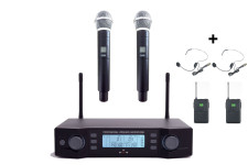 TMM620PACK Set doppio wireless mic  doppio headset