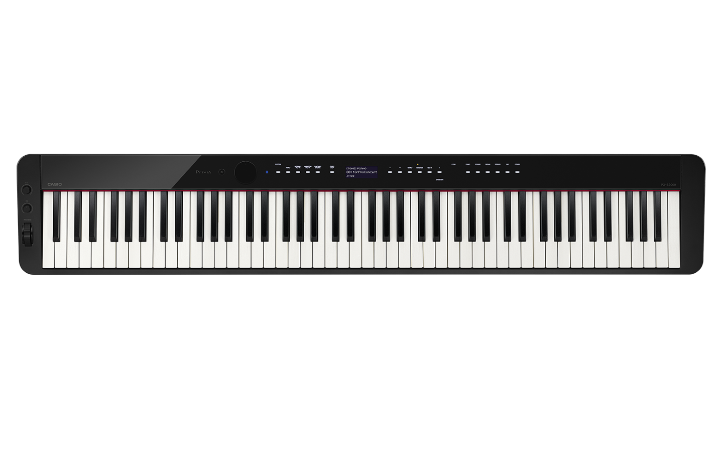 PXS3000 BK Piano digitale portatile,PRIVIA,88 tasti pesati CASIO